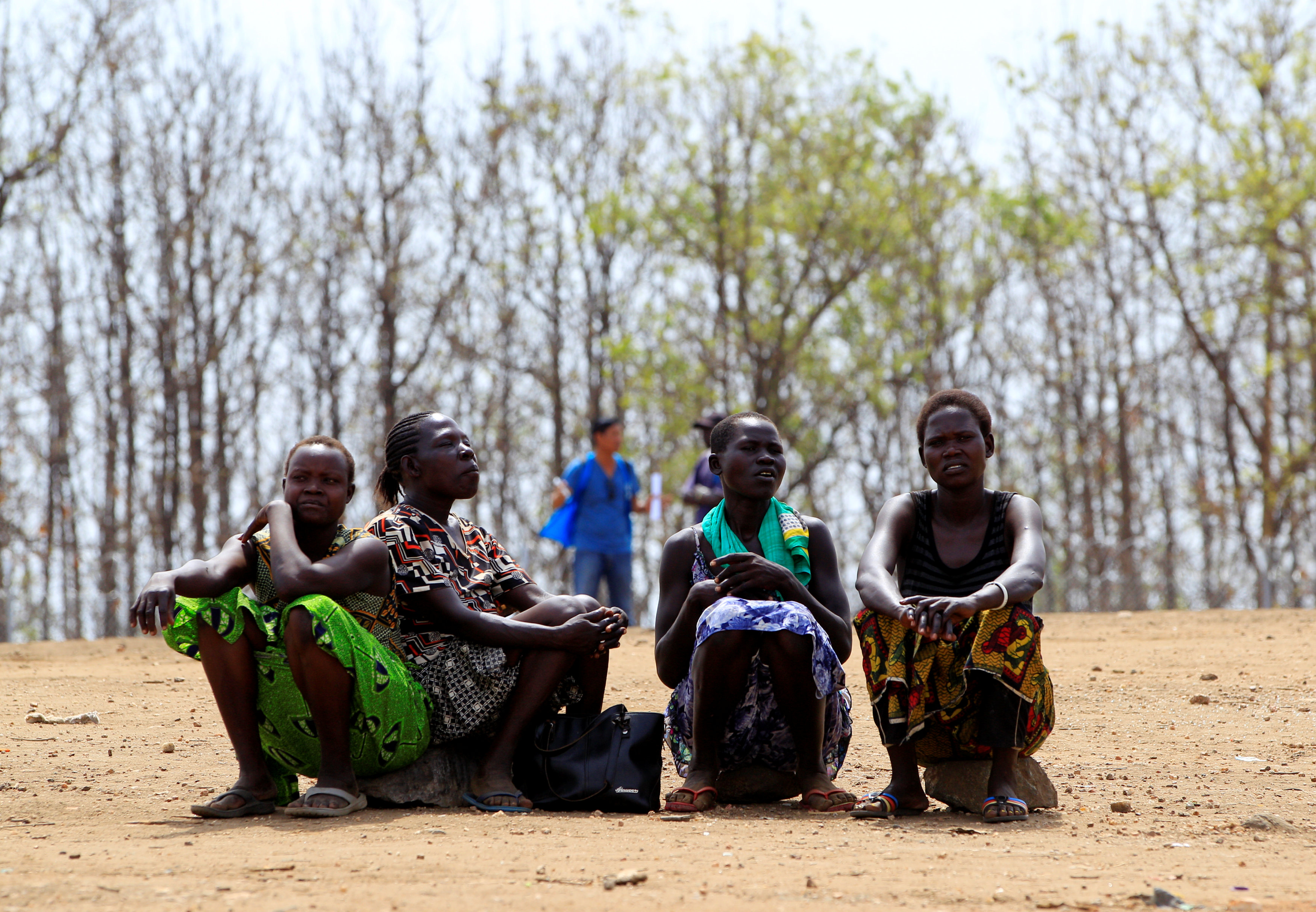 معاناة الفارين من القتال فى جنوب السودان