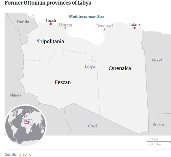 تقسيم ليبيا