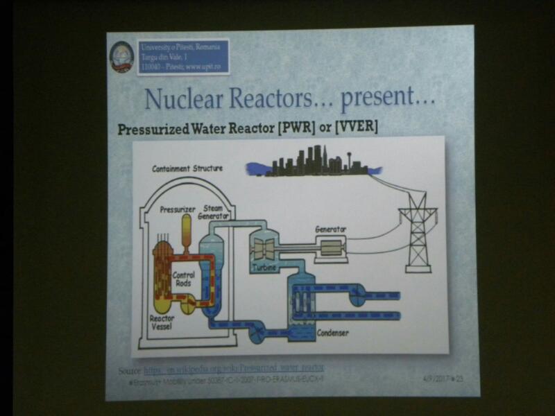 رئيس جامعة بيتشتى الرومانية يقدم ندوة عن أجيال المفاعلات النووية (2)