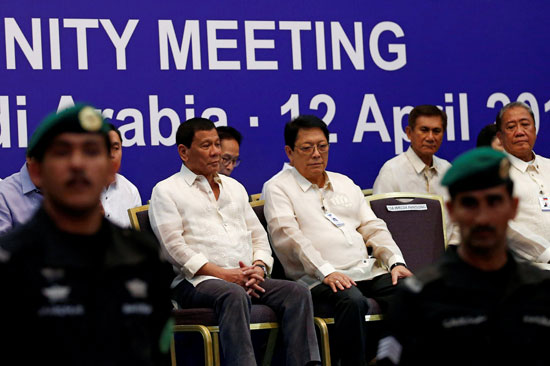 جانب-من-المؤتمر-الصحفى-للرئيس-الفلبينى