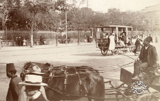حديقة الأزبكية فى بداية القرن العشرين