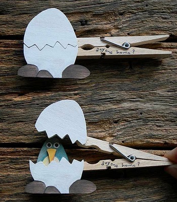 لعبة لطيفة بالمشبك