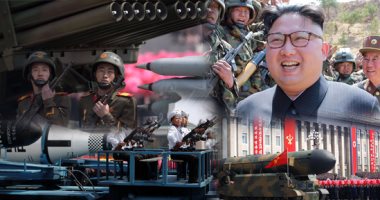 كوريا الشمالية تعرض صواريخ باليستية فى العرض العسكرى بمناسبة ذكرى ميلاد مؤسس الدولة
