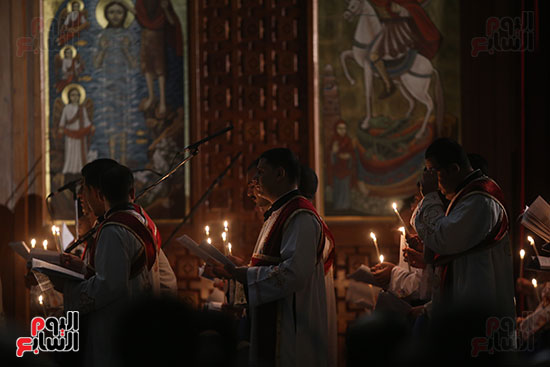 قداس عيد القيامة بالكاتدرائية المرقسية  (1)