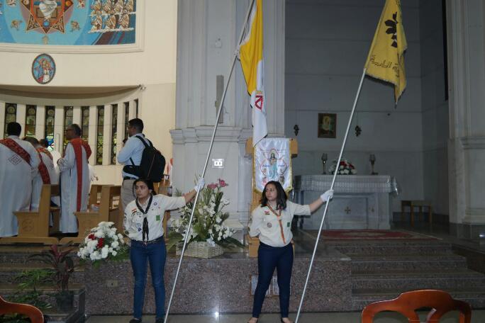 قداس عيد القيامة بالكنيسة الكاثوليكية بمدينة نصر (6)