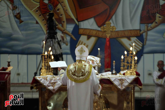 قداس عيد القيامة بالكاتدرائية المرقسية (6)