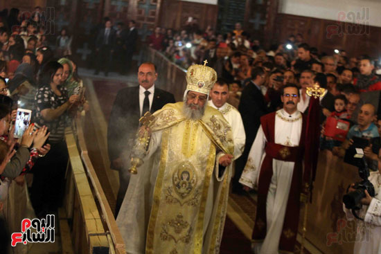 البابا تواضروس (1قداس عيد القيامة بالكاتدرائية المرقسية  (1)