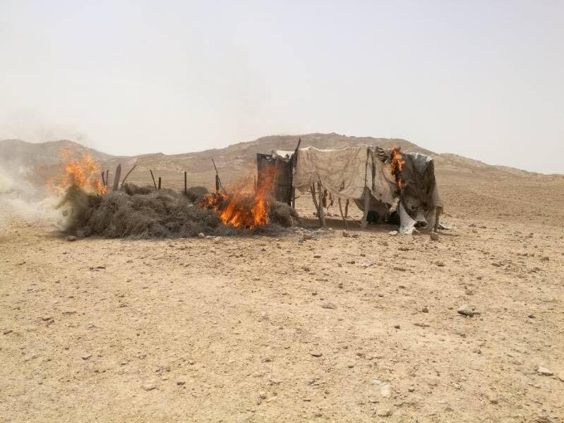قوات إنفاذ القانون بالجيش الثالث تقتل تكفيريين وتدمر 9 عشش وكهوف بوسط سيناء