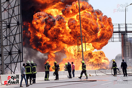 انفجار خط الغاز (9)