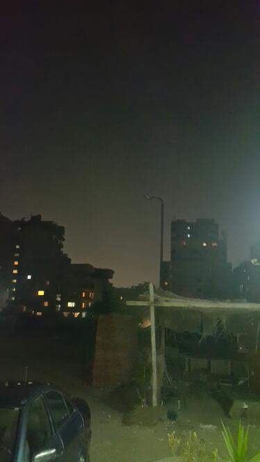 أعمدة الكهرباء بدون إضاءة فى مدينة نصر