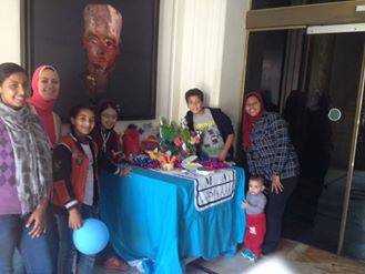 الأطفال يحتفلون بشم النسيم داخل متحف الاسكندرية