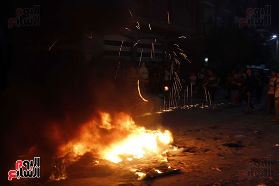 الألعاب النارية جزء أساسى فى الاحتفالات