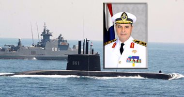 اللواء أركان حرب بحري أحمد خالد قائد القوات البحرية و الغواصة الألمانية