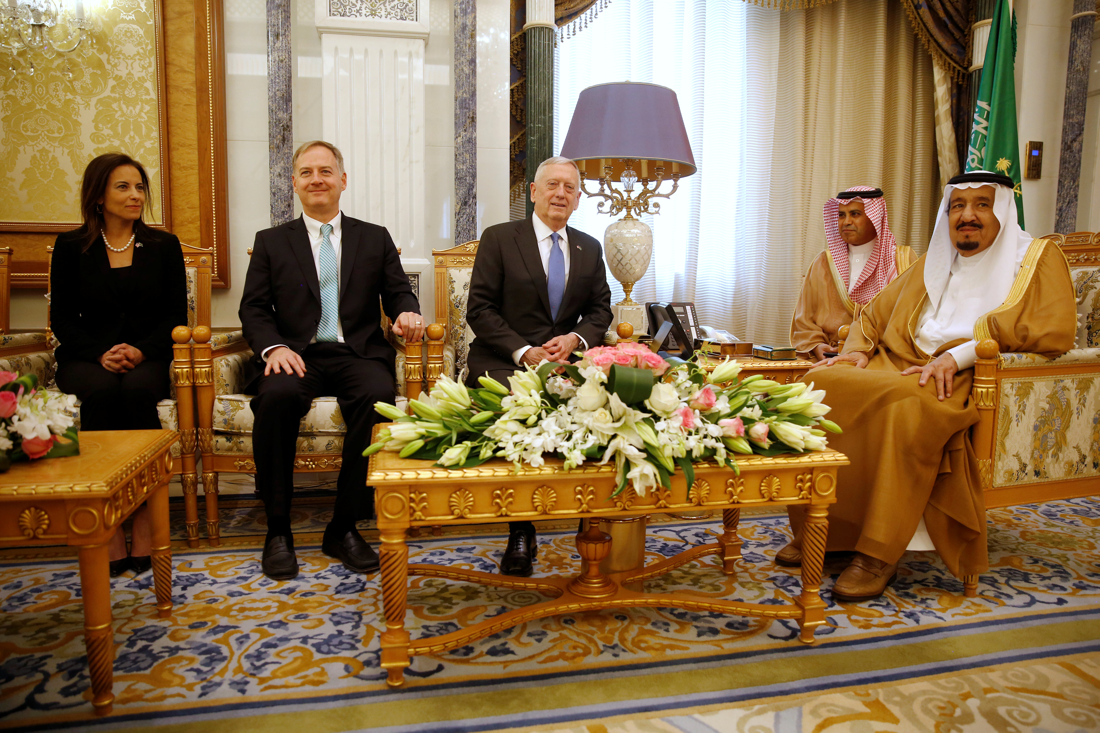 وفد أمريكى يزور السعودية بحضور الملك سلمان