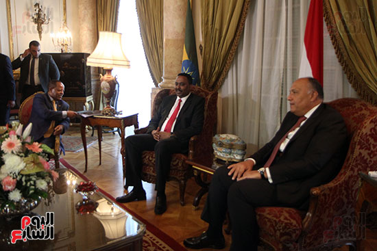 سامح شكرى ووزير خارجية اثيوبيا (2)