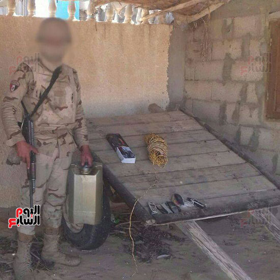 جانب من المضبوطات