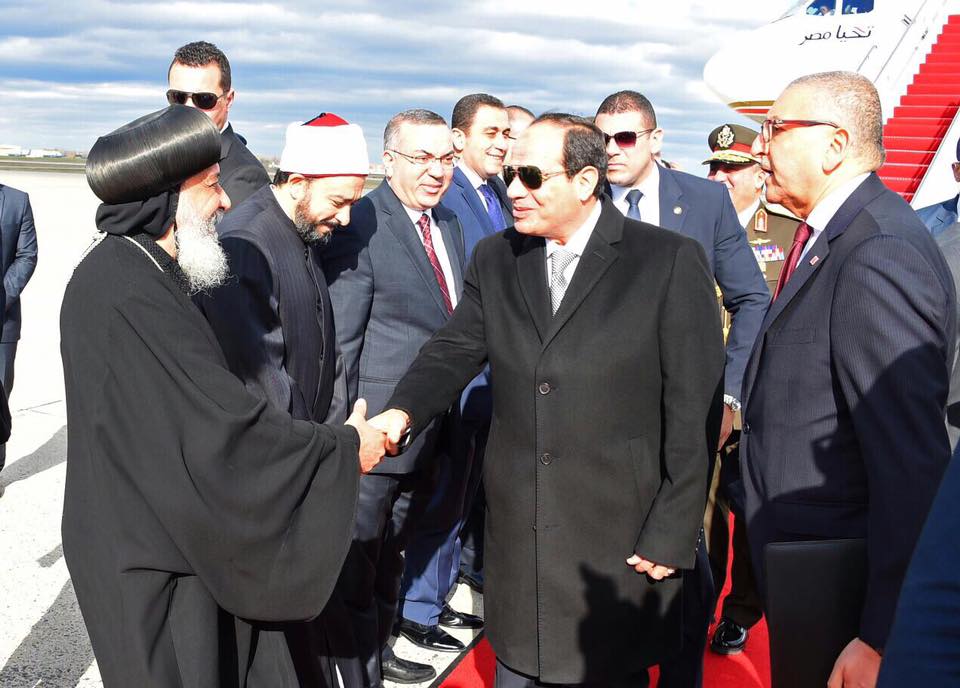 مراسم وصول الرئيس للولايات المتحدة (6)