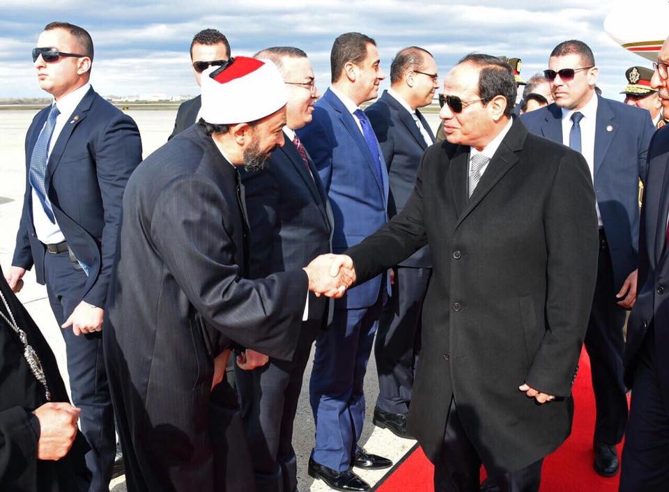 مراسم وصول الرئيس للولايات المتحدة (5)