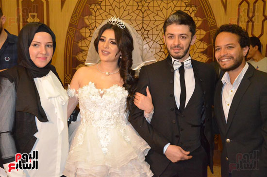 زفاف الفنان هيثم محمد والفنانة وفاء قمر  (6)