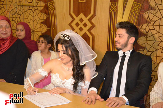 زفاف الفنان هيثم محمد والفنانة وفاء قمر  (16)