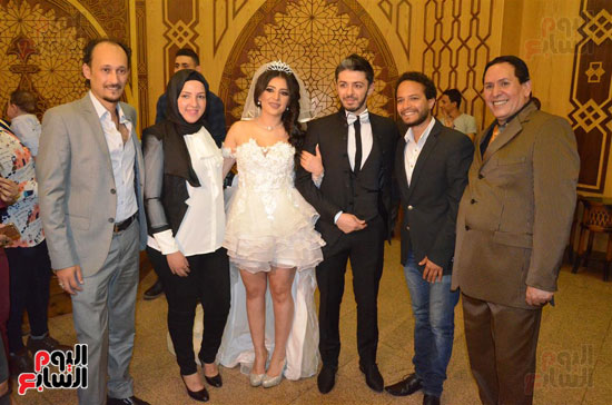 زفاف الفنان هيثم محمد والفنانة وفاء قمر  (5)