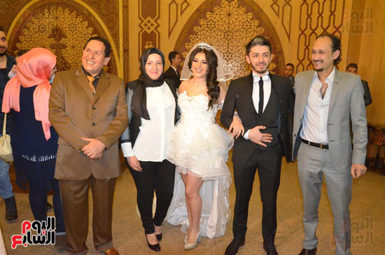 زفاف الفنان هيثم محمد والفنانة وفاء قمر  (4)