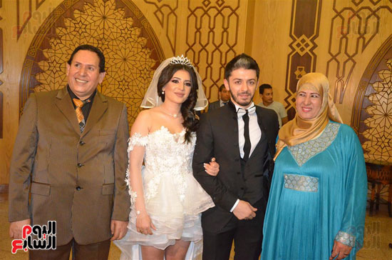 زفاف الفنان هيثم محمد والفنانة وفاء قمر  (1)