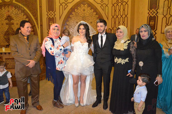 زفاف الفنان هيثم محمد والفنانة وفاء قمر  (2)