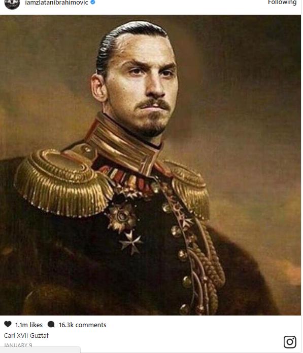 ابراهيموفيتش ملك السويد القادم