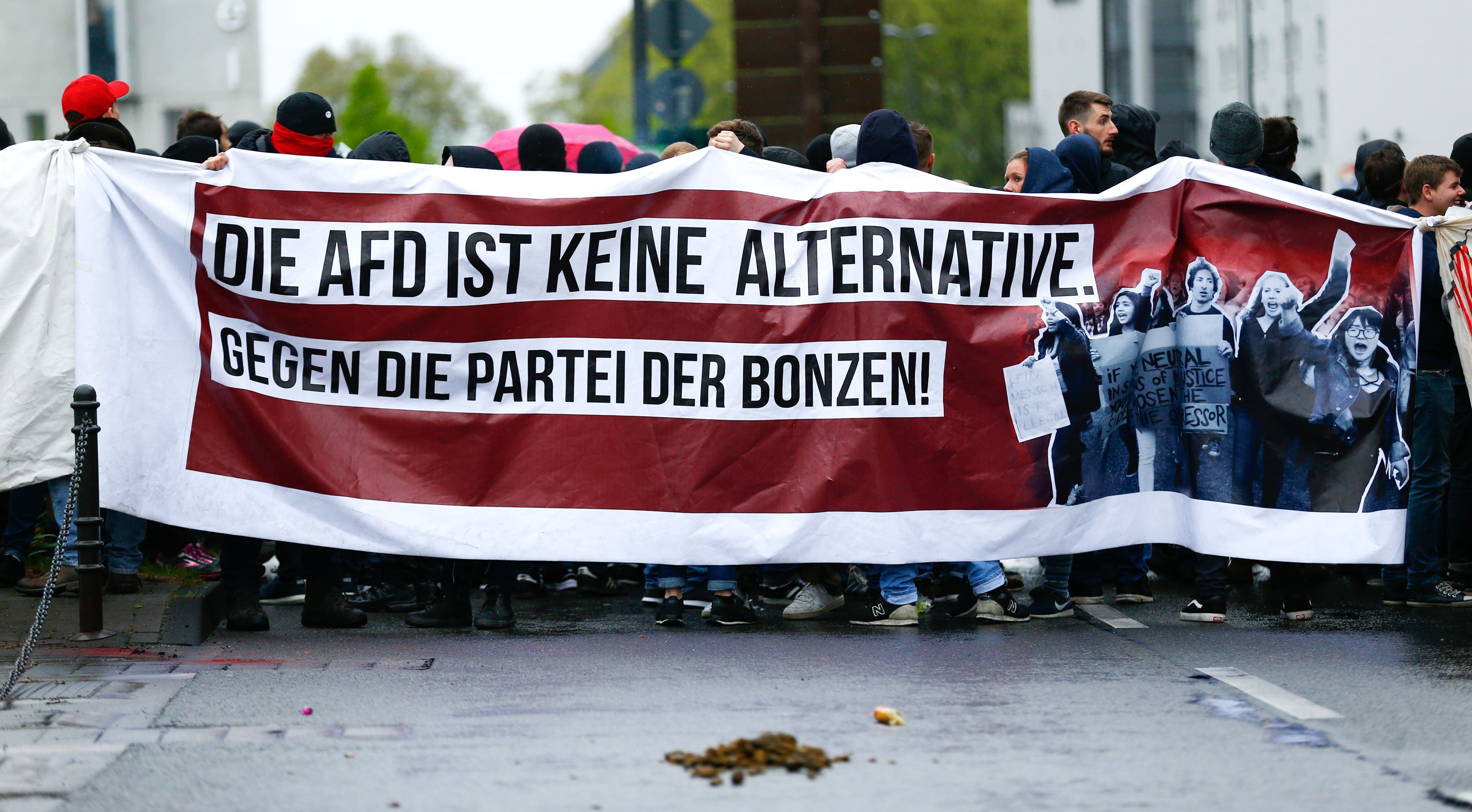 مظاهرات ضد حزب البديل من أجل ألمانيا