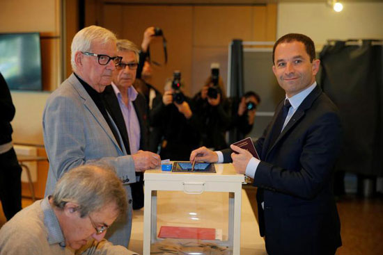 المرشح للرئاسة الفرنسية بنوا هامون