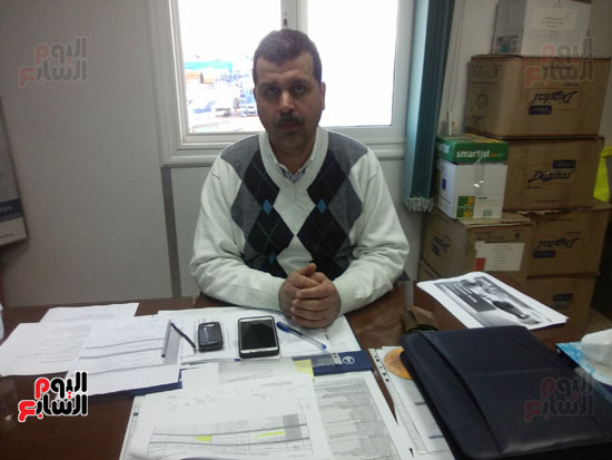  المهندس هشام الجندى مدير محطة كهرباء البرلس بكفر الشيخ