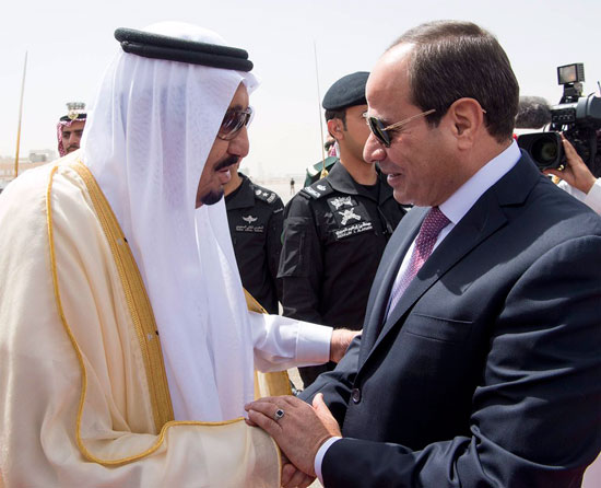 الرئيس السيسي والملك سلمان فى الرياض (1)