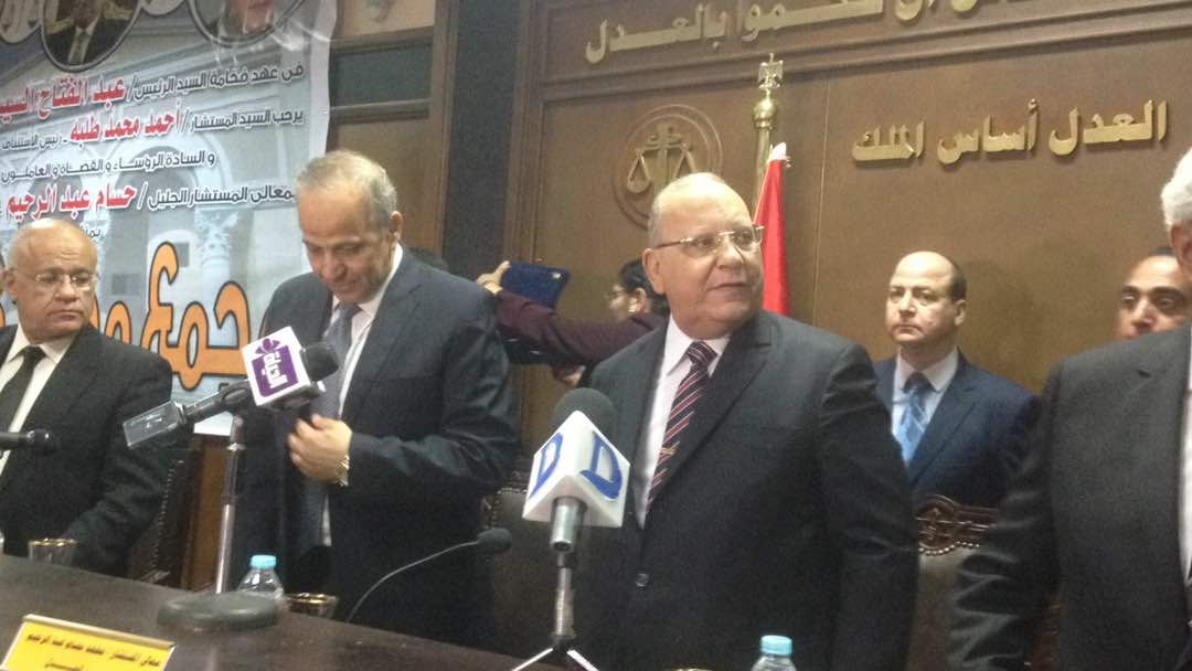 وزير العدل ومحافظ القليوبية يفتتحان مجمع المحاكم بمدينة بنها (10)