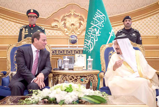 الرئيس السيسي والملك سلمان فى الرياض (6)