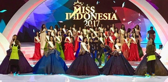 حفل تتويج ملكة جمال اندونيسيا