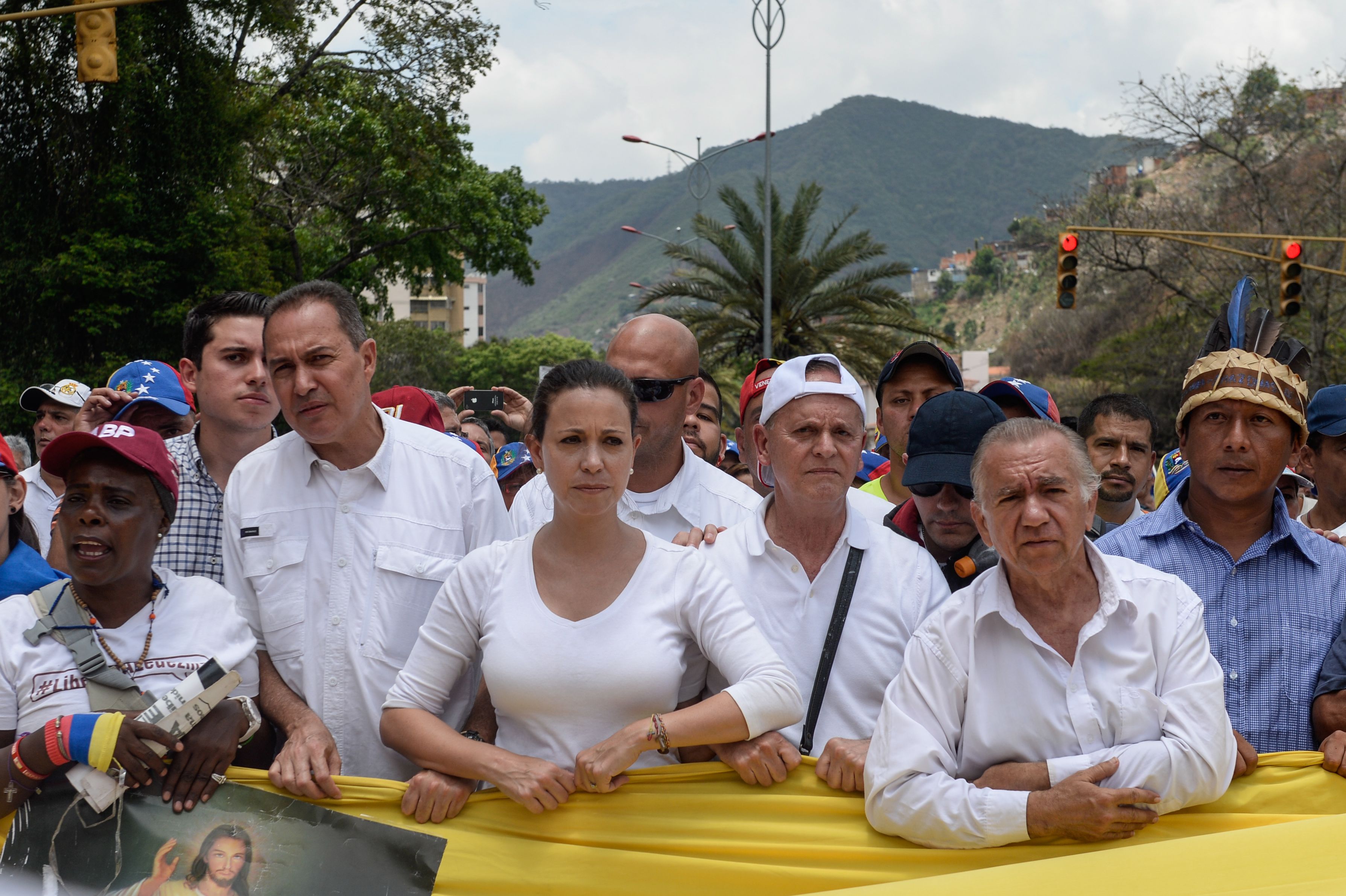 مسيرات صامتة فى فنزويلا ضد الرئيس