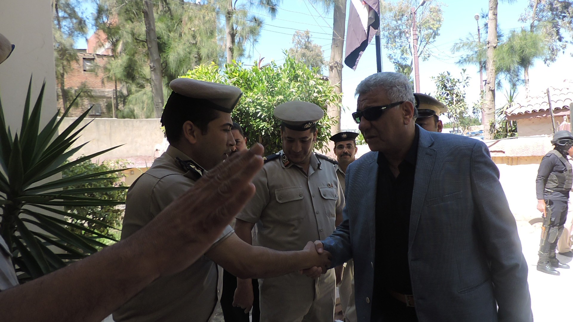 مدير امن البحيرة بجولة تفقدية بمركز شرطة الرحمانية