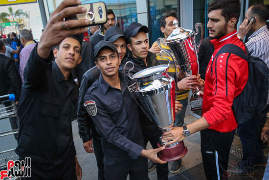 بعثة فريق كرة اليد بالنادى الأهلى (5)