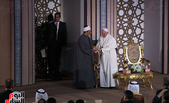 مؤتمر السلام العالمى البابا الفاتيكان احمد الطيب (22)