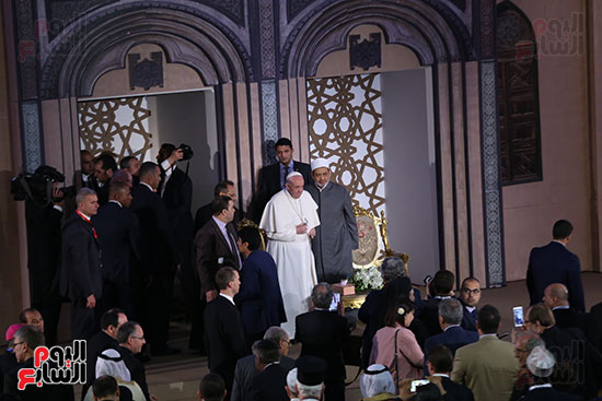 مؤتمر السلام العالمى البابا الفاتيكان احمد الطيب (13)