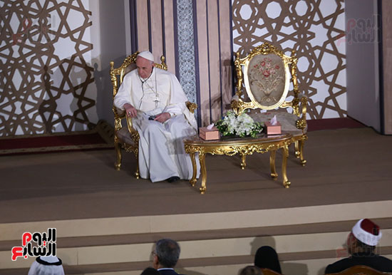 مؤتمر السلام العالمى البابا الفاتيكان احمد الطيب (4)