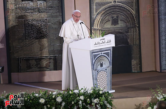 مؤتمر السلام العالمى البابا الفاتيكان احمد الطيب (3)
