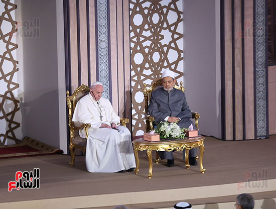 مؤتمر السلام العالمى البابا الفاتيكان احمد الطيب (7)