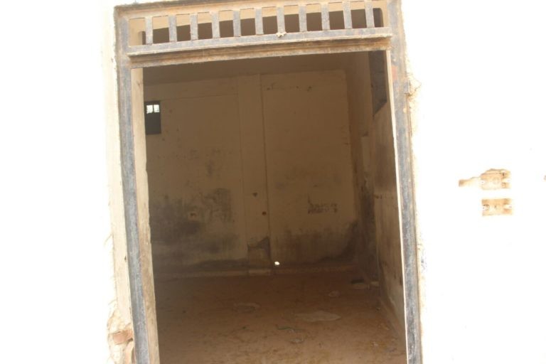غرف حجز فى سجن داعشى بسوريا