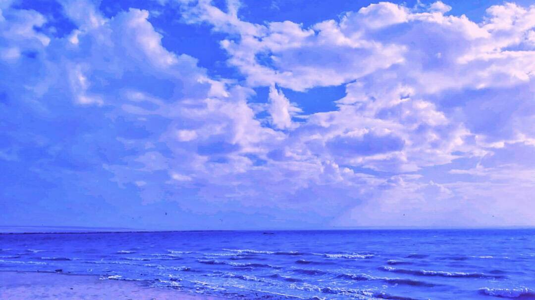 البحر والسماء