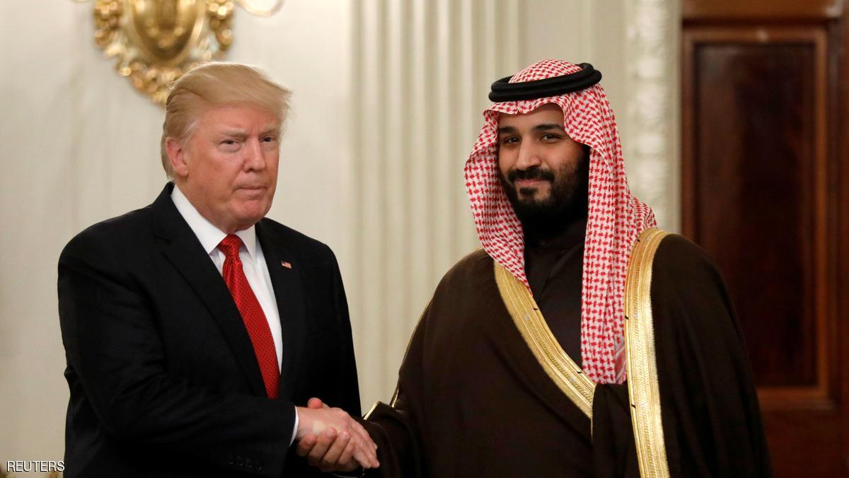 ولي العهد السعودي وترامب يتفقان على إيران