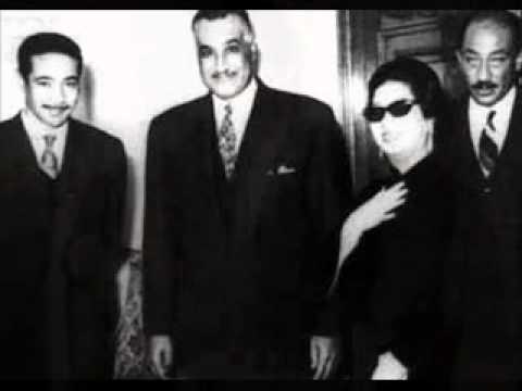 الموجى والست مع الزعيمين جمال عبد الناصر والسادات