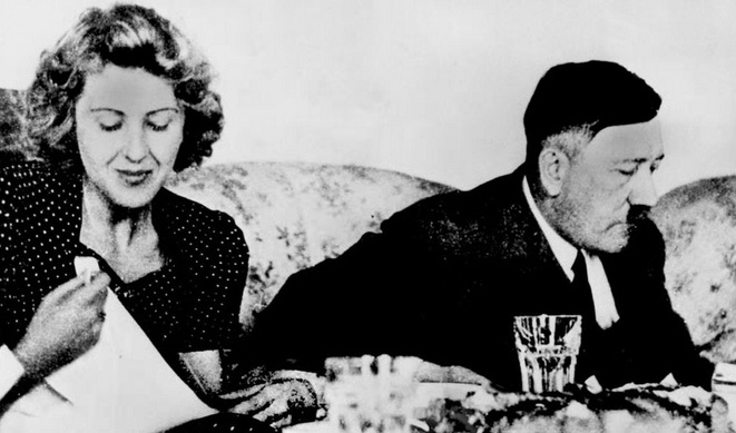 هتلر و زوجته