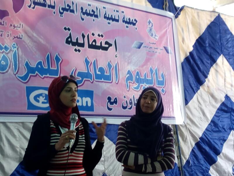 الدكتورة شيماء أبو غزالة وندوة عن أخطار الختان والزواج المبكر